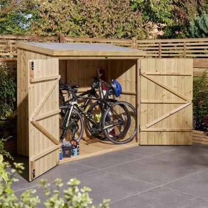 Tongue & Groove Wall-Mounted Outdoor Storage Cabinet, Weather-Resistant Garden Wall Store